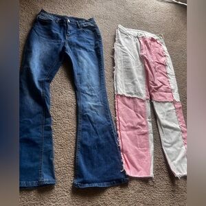 2 Pairs Of Women's Jeans